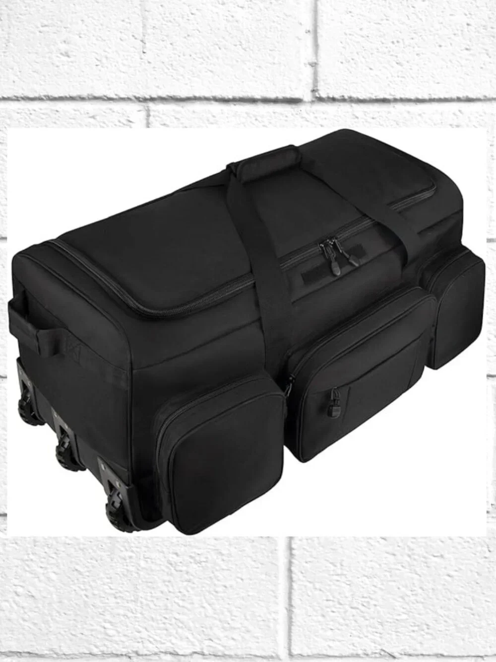 NWT! Tenfly 120L Rolling Duffle Bag for Travel/Sports Heavy-Duty Water-Repellant